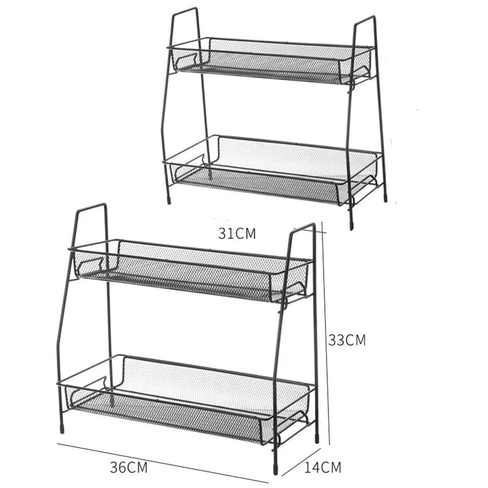 Smart Iron Storage Rack, Cosmetic Makeup Basket, Iron Spice Seasoning Rack, Shelf Kitchen Tableware Organizing Rack Smart Iron Storage Rack, Cosmetic Makeup Basket, Iron Spice Seasoning Rack, Shelf Kitchen Tableware Organizing Rack